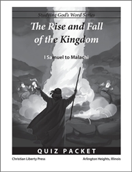 Rise and Fall of the Kingdom - Quiz Packet (October 2023)