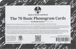 70 Basic Phonogram Cards - Large Size