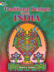 Traditional Designs from India - Coloring Book