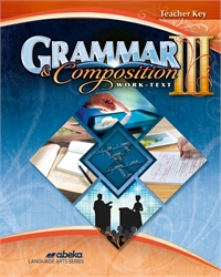 Grammar and Composition III - Teacher Key