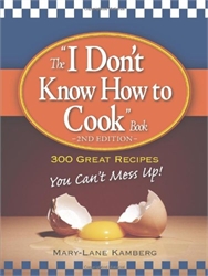 "I Don't Know How to Cook" Book