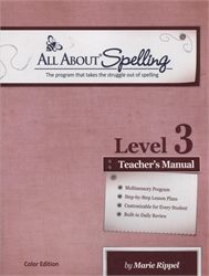 All About Spelling Level 3 - Teacher's Manual