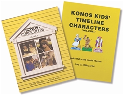KONOS Curriculum Volume I and Timeline Characters