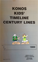 Konos Kids' Timeline Century Lines