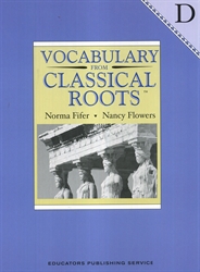 Vocabulary From Classical Roots D Student