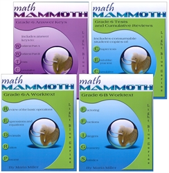 Math Mammoth 6 - Bundle (old)