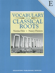 Vocabulary From Classical Roots E