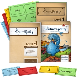 All About Spelling Level 4 - Teacher's Manual & Student Materials Packet