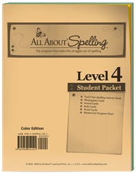 All About Spelling Level 4 - Student Materials Packet
