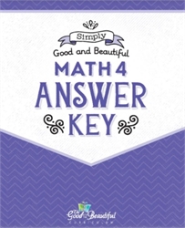 Math 4 - Answer Key