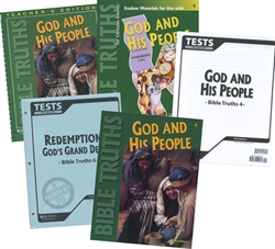 BJU Bible Truths 4 - Home School Kit (really old)
