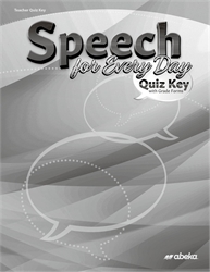 Speech for Every Day - Quiz Key