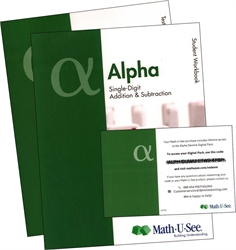 Math-U-See Alpha - Simplified Set