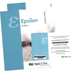 Math-U-See Epsilon - Simplified Set