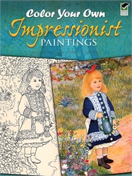 Color Your Own Impressionist Paintings