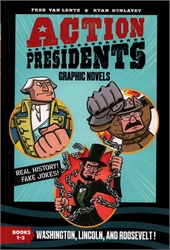 Action Presidents Graphic Novels #1-3