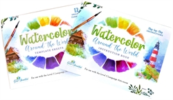 Watercolor Around the World - Set