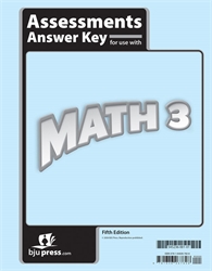 Math 3 - Assessments Answer Key