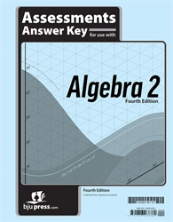 Algebra 2 - Assessments Answer Key