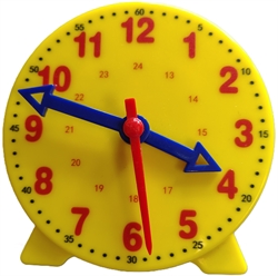 4" Geared Clock with Second Hand