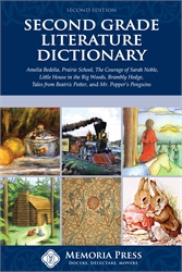Second Grade Literature Dictionary
