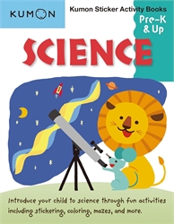 Kumon Science Pre-K & Up Sticker Activity Book