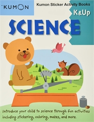 Kumon Science K & Up Sticker Activity Book