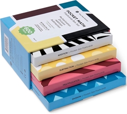 Pocket Math Flashcards Box Set