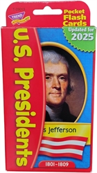 U.S. Presidents Pocket Flash Cards