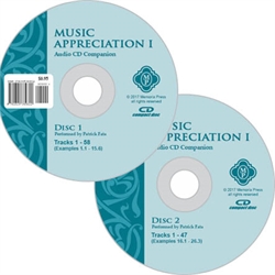 Memoria Press Music Appreciation I - Audio CD Companion