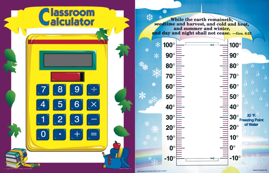 Abeka Arithmetic Charts 3 8